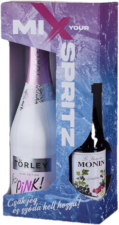 Törley ICE Pink+Monin Grenadine 0,75 l+0,25 l