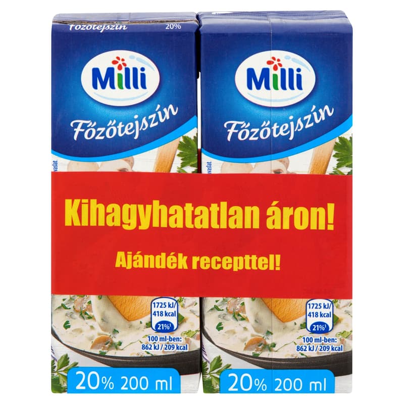Milli Perfecto UHT Cooking Cream 20%