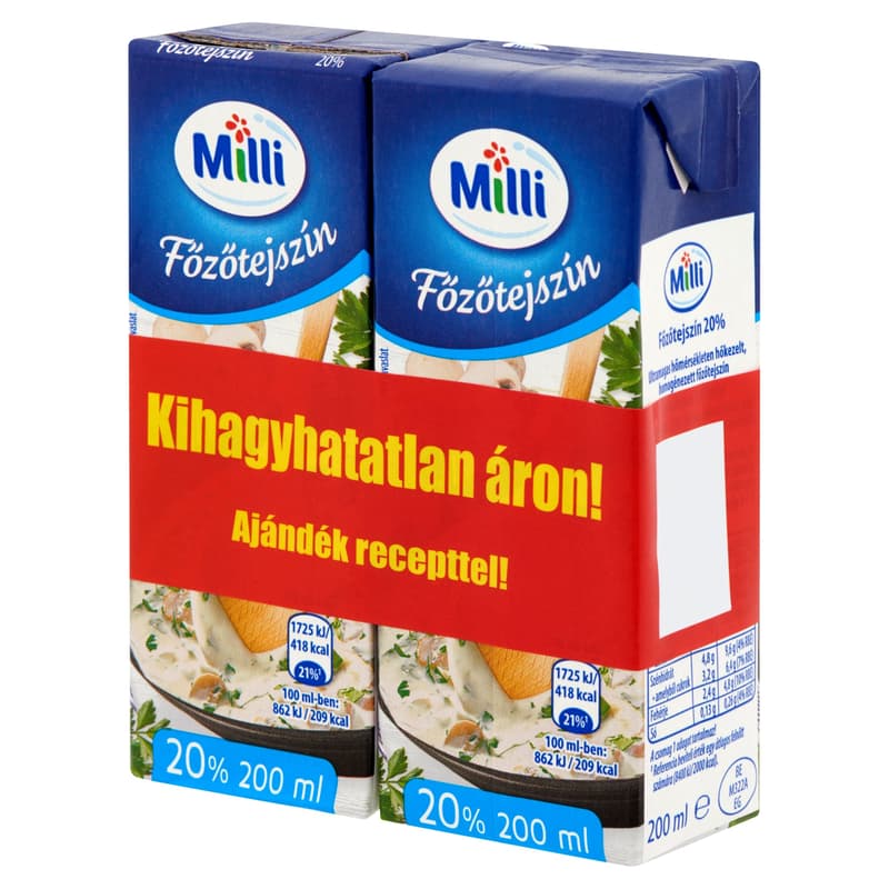 Milli Perfecto UHT Cooking Cream 20%