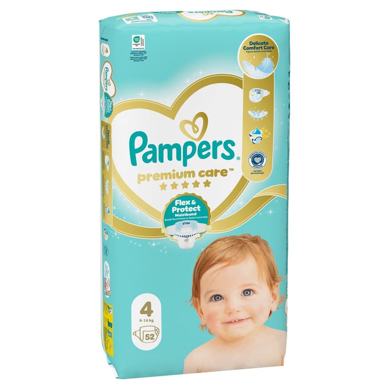 Pampers Premium Care diaper 9-14kg (size 4)
