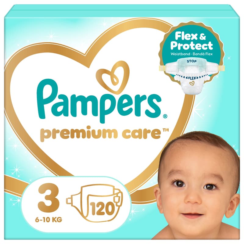 Pampers Premium Care diaper 6-10kg (size 3)