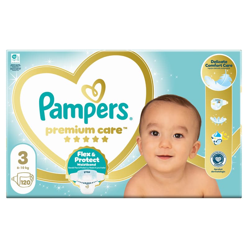Pampers Premium Care diaper 6-10kg (size 3)