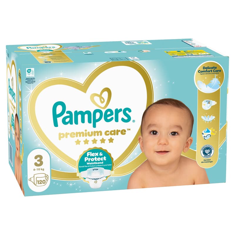 Pampers Premium Care diaper 6-10kg (size 3)
