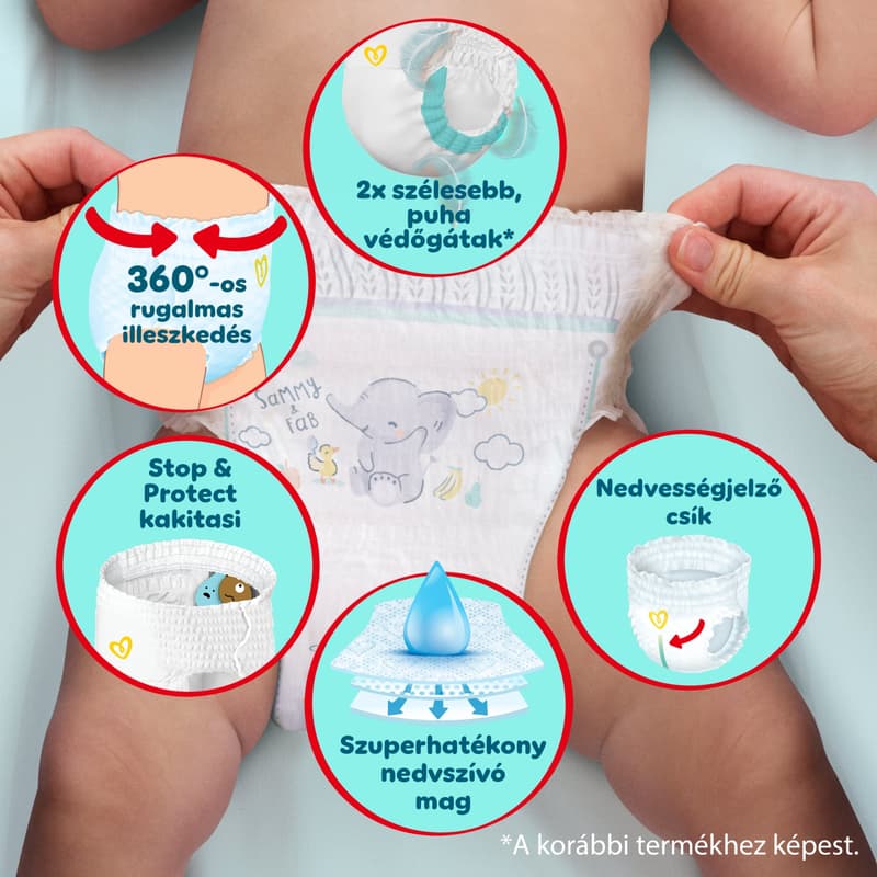 Pampers Premium Care panty diaper 6-11kg (size 3)
