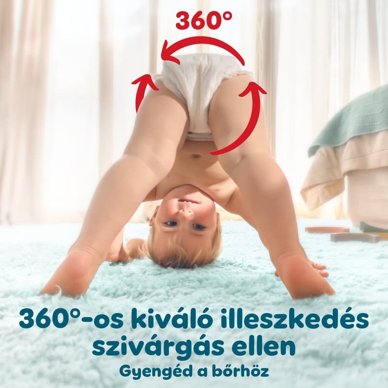 Pampers Premium Care Pants Bugyipelenka, Méret: 6 (13-19 kg) 31 db