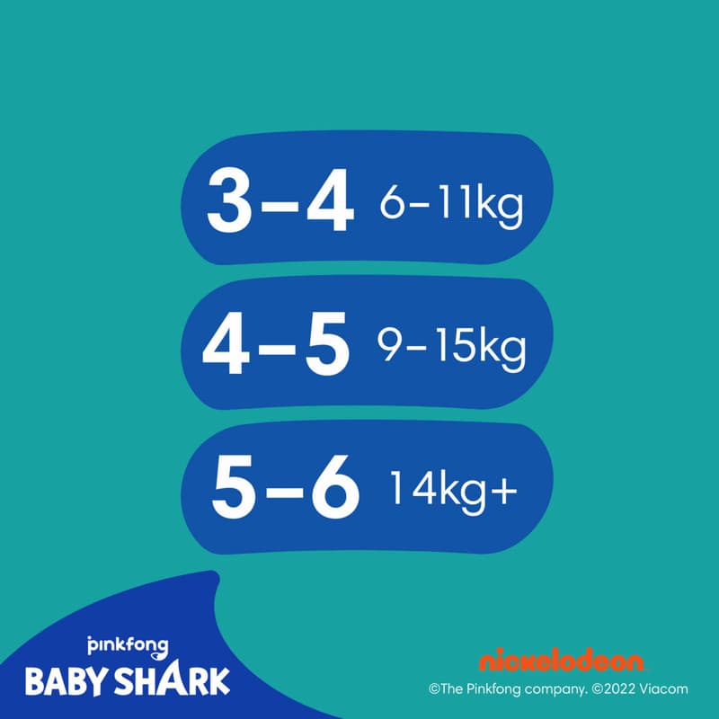 Pampers Splashers disposable swimming diaper 6-11kg (size 3)