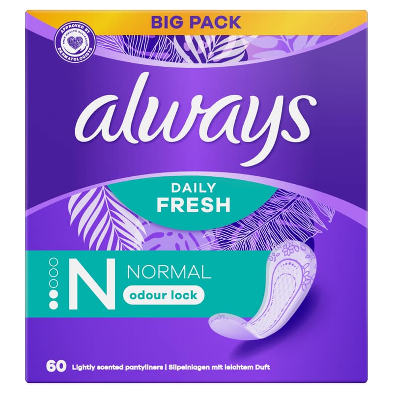 Always Dailies Fresh & Protect Normal Cleanliness Pad