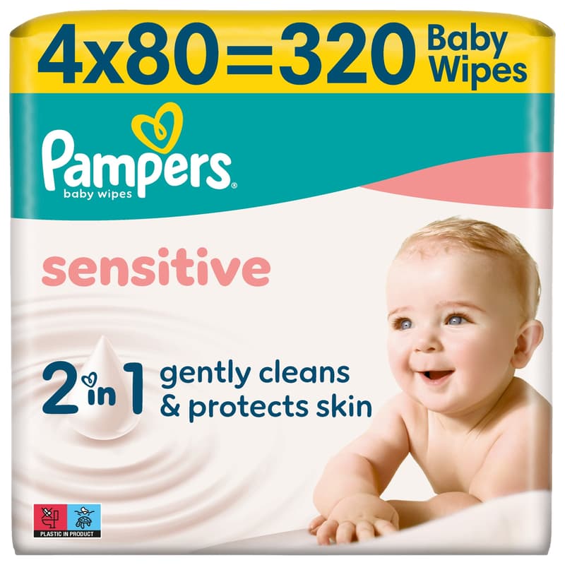 Pampers Sensitive Wet Wipes