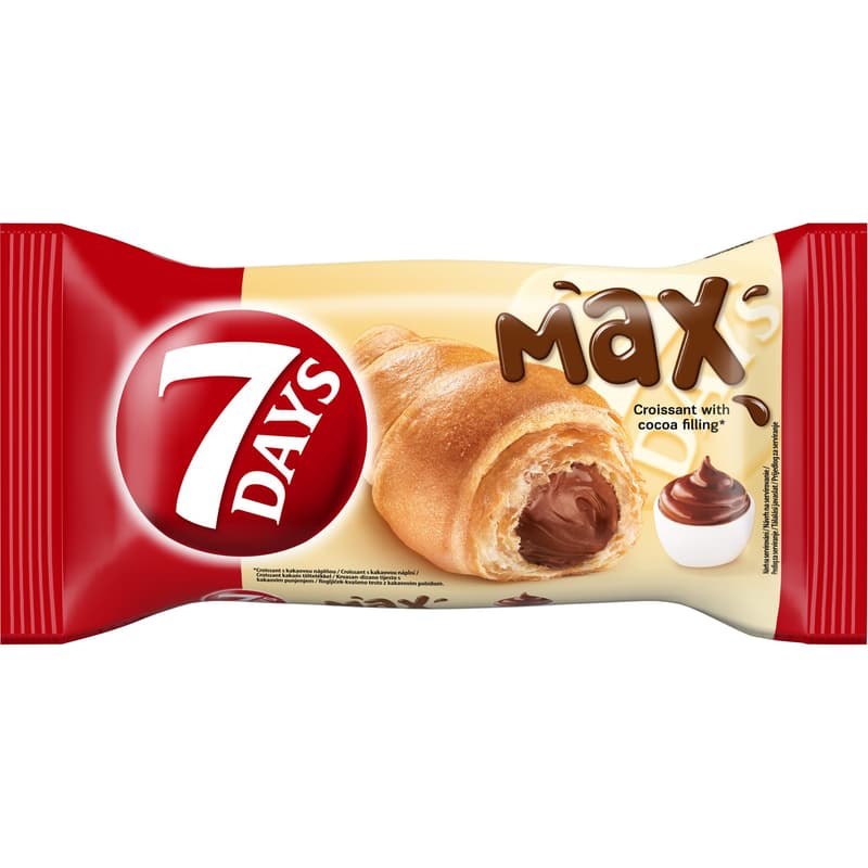 7Days Max Croissant with Cocoa Filling