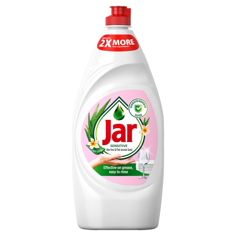 Jar Sensitive Aloe Vera & Pink Jasmin Dishwashing Liquid