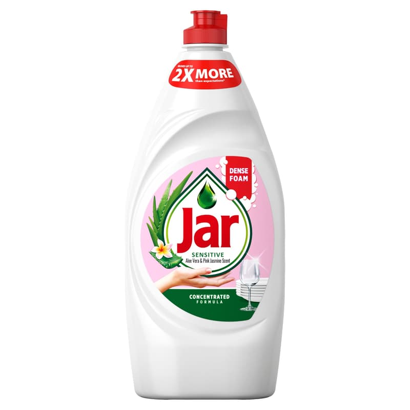 Jar Sensitive Mosogatószer Aloe Vera és Jázmin Illattal, 900 ml