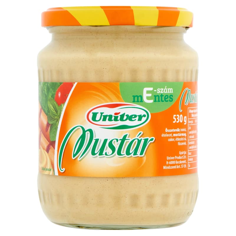 Univer Mustard E-free