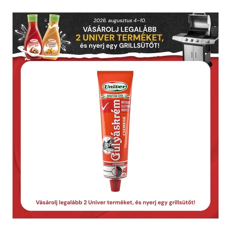 Univer Gulyáskrém csemege