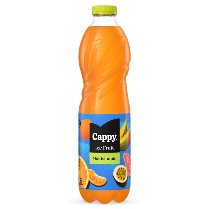 Cappy Ice Fruit Multivitamin non-carbonated mixed fruit drink with mangosteen flavor