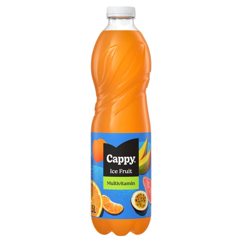 Cappy Ice Fruit Multivitamin non-carbonated mixed fruit drink with mangosteen flavor