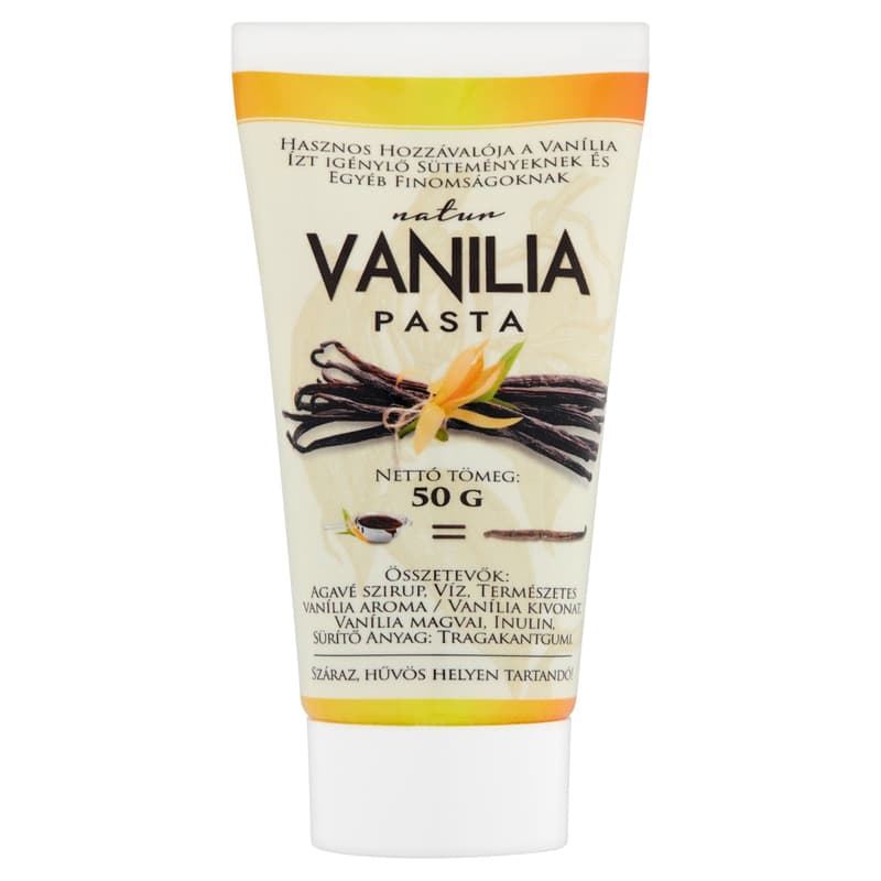 Natural vanilla pasta