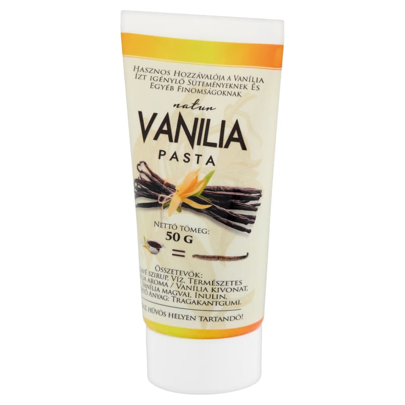 Natural vanilla pasta