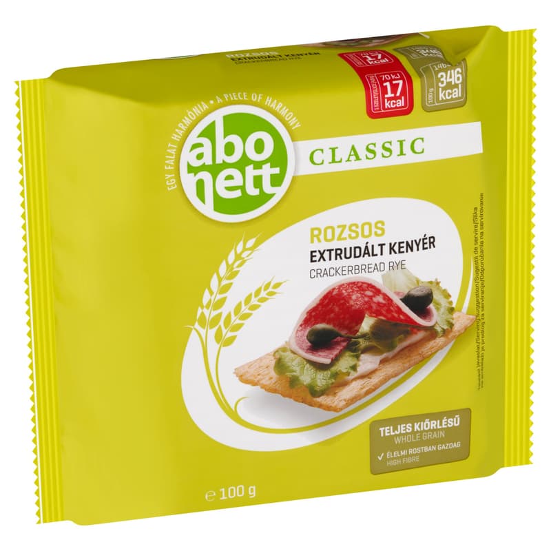 Abonett Classic Rozsos Extrudált Kenyér