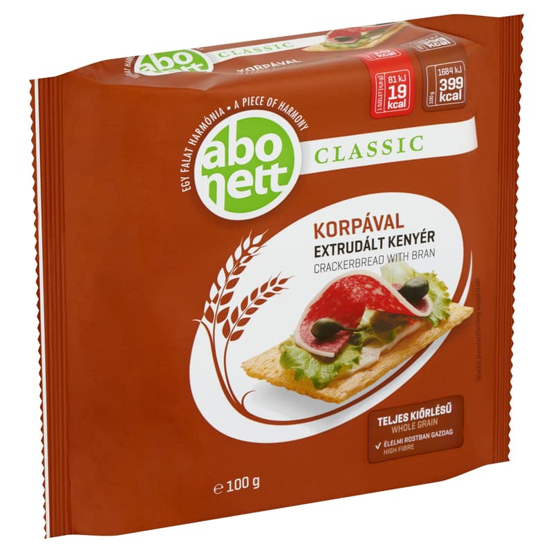 Abonett Classic Crackerbread with Bran