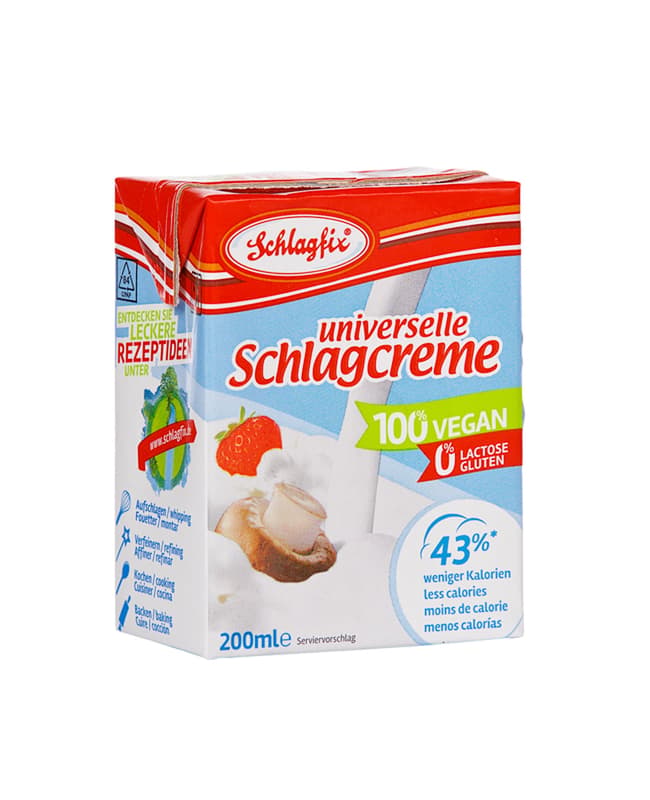 Schlagfix Vegán habkrém 15%