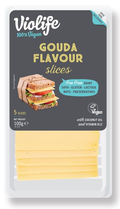 Violife Gouda ízesítésű szeletek