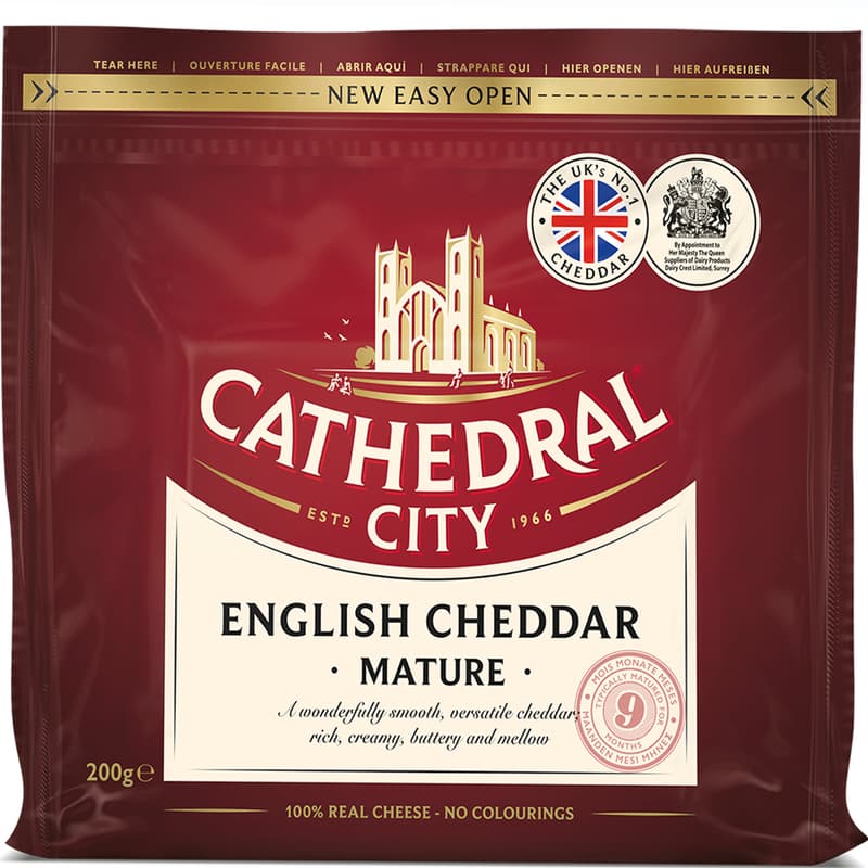 Cathedral City Érett Cheddar zsíros kemény sajt