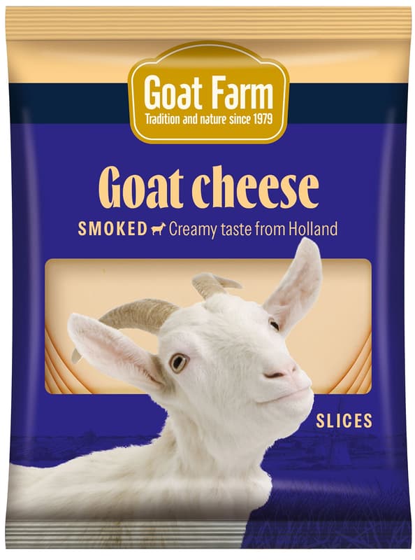 Goat Farm Smoked sliced goat cheese