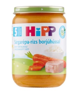 Hipp Carrot - rice with veal
