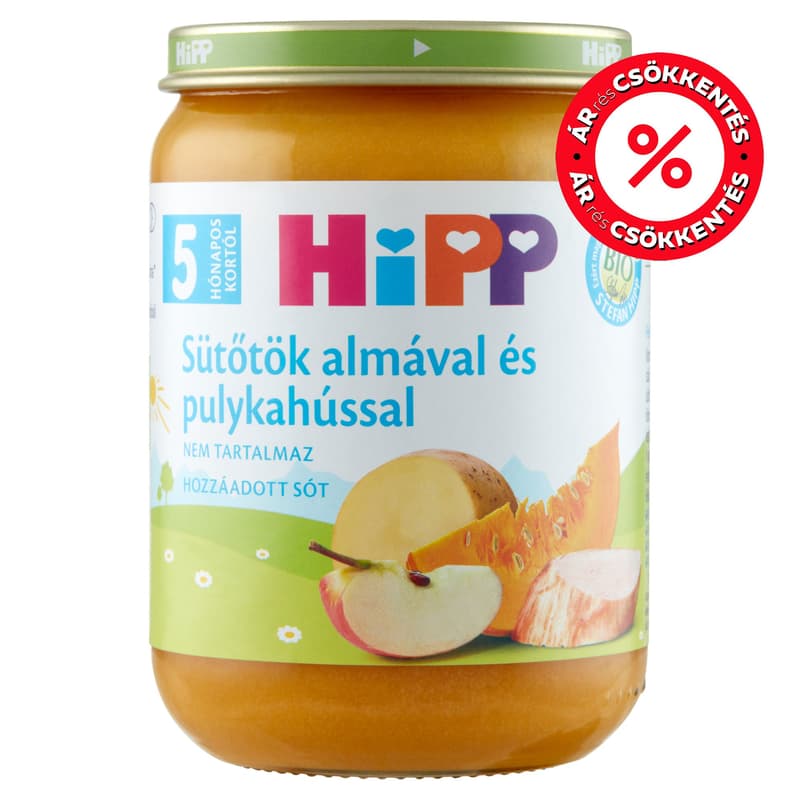 Hipp Pumpkin with turkey meat