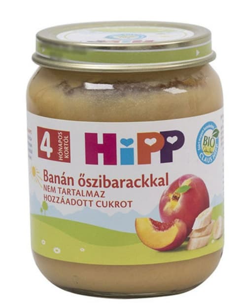 Hipp Peach with banana