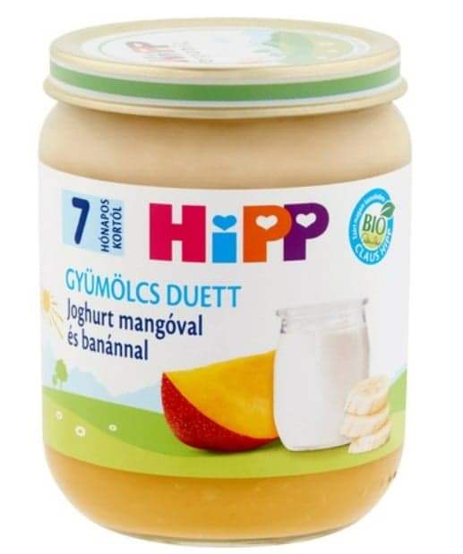 Hipp Yogurt with mango and banana