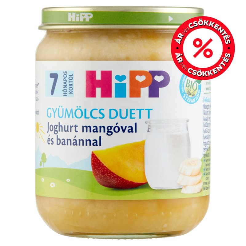 Hipp Yogurt with mango and banana