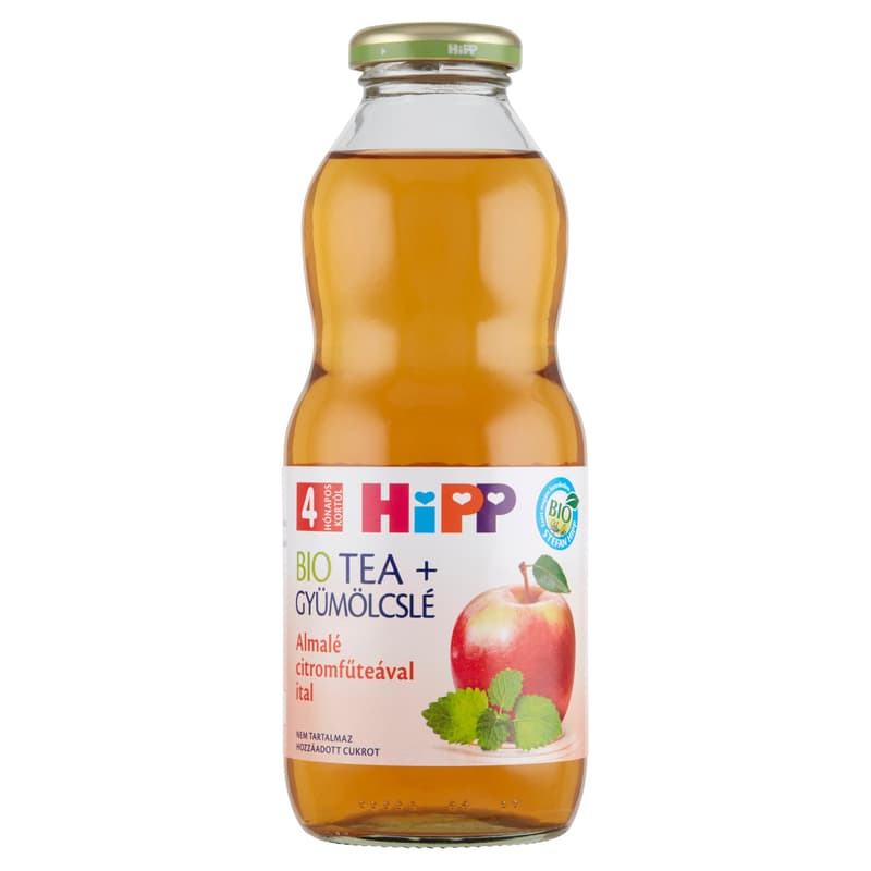 Hipp Apple juice with lemongrass tea drink
