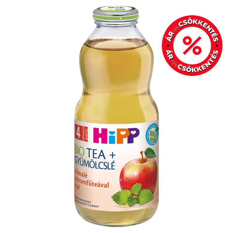 Hipp Apple juice with lemongrass tea drink
