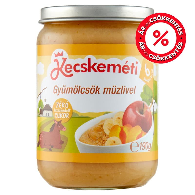 Kecskemét Fruits with muesli