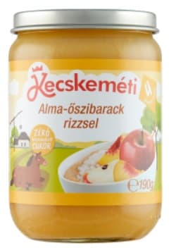 Kecskemét apple and peach with rice