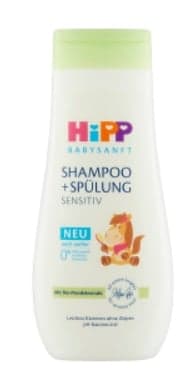 Hipp Babysanft Baby shampoo - for easy hair extensions