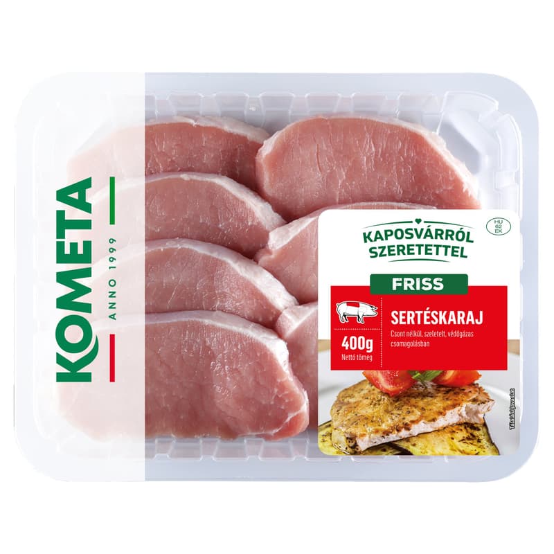 Prímhús sertés karaj csont nélkül, szeletelt