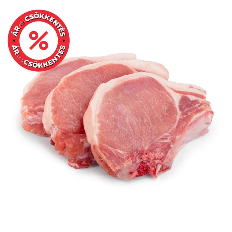 Prímhús sertés karaj csont nélkül, szeletelt