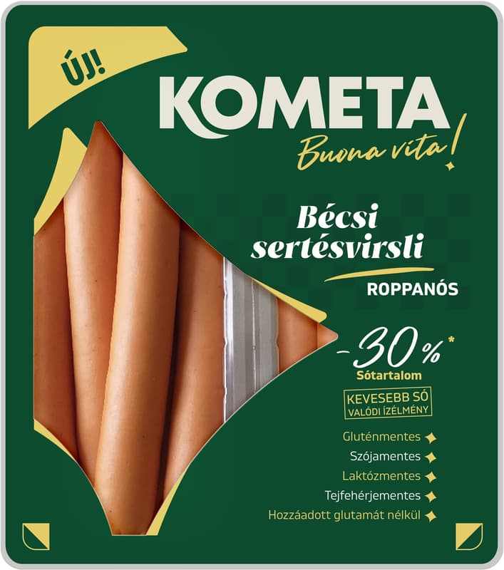 Kométa bécsi virsli, roppanós 2x200g