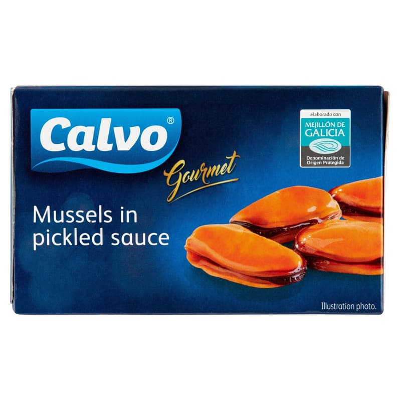 Calvo Mussels in marinade