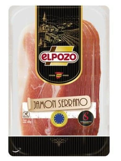 El Pozo sliced serrano ham