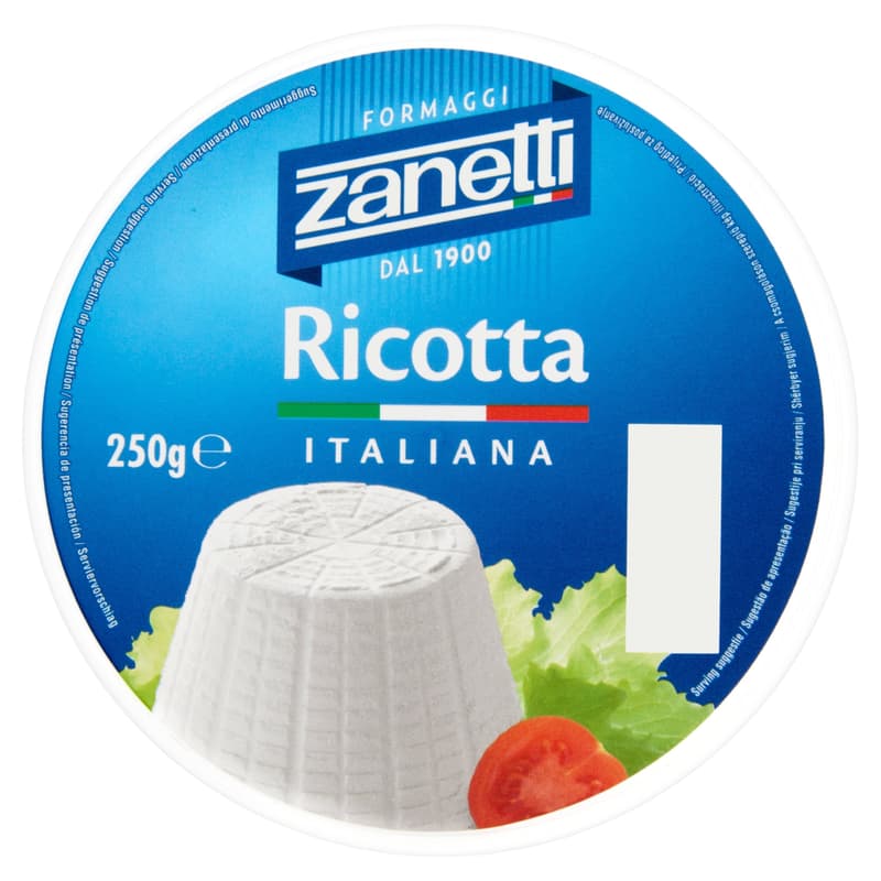 Zanetti Ricotta cream whey cheese