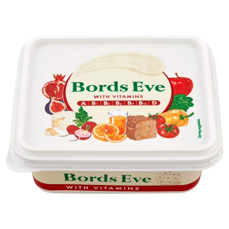 Bords Eve with reduced fat margarine vitamins