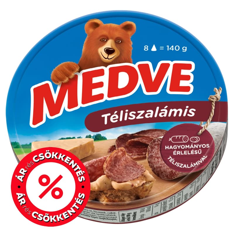 Medve Cheese with Winter Salami Flavour