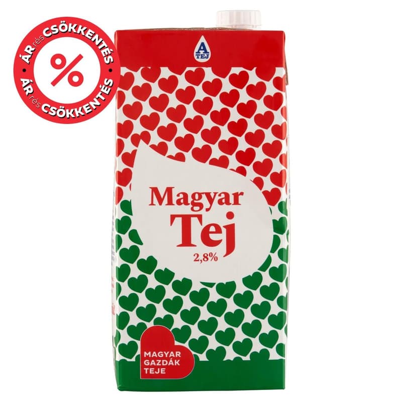 Magyar Tej UHT Milk 2.8%