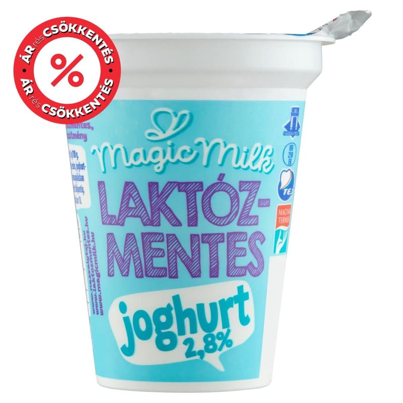 Magic Milk Laktózmentes natúr joghurt 2,8%