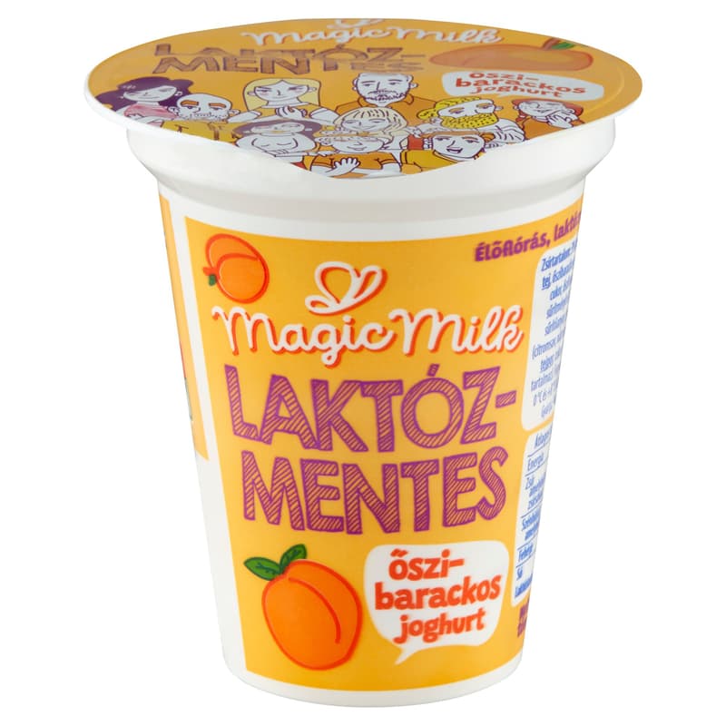 Magic Milk Lactose-free Peach Yoghurt