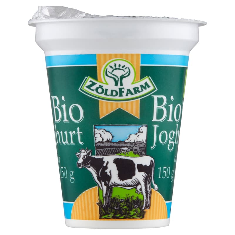 Green farm organic yogurt