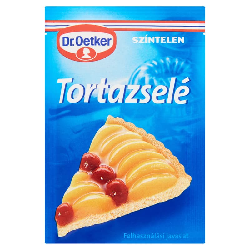 Dr. Oetker Cake Jelly is colorless